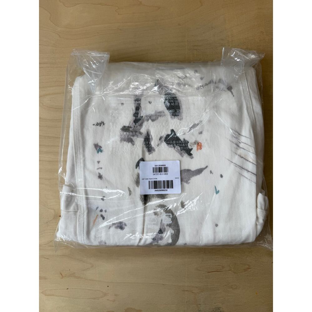 Gap x Madhappy Painter Carpenter Pants White NWT W34 L32 NWT Wide Leg - Picture 6 of 11